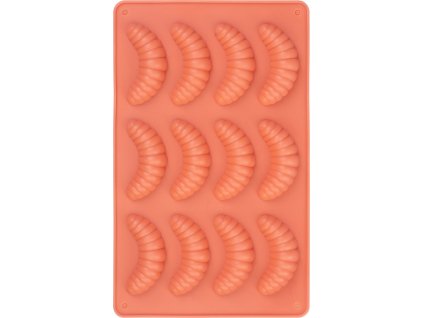 Forma MagicHome, na pečenie, silikón, na 12 vanilkových rožkov, 27,3x17x2 cm