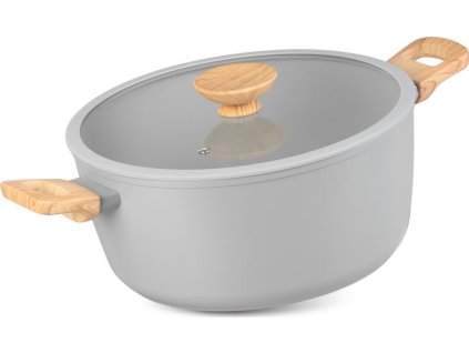 Kastrol MagicHome Harmony, se skleněnou poklicí, 28 cm