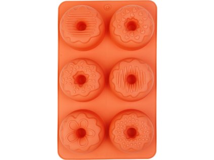 Forma MagicHome, na pečenie, na donuty, silikón, 27x16x3 cm