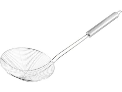 Naběračka MagicHome, odpěňovačka, kuchyňská, sběrač pěny, spirálová, 16 cm, nerez