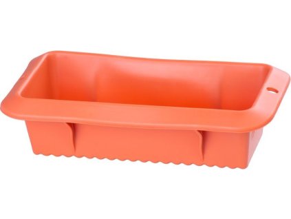 Forma MagicHome, na pečenie, na chlieb/bochník, silikón, červená, 24x12,5 cm