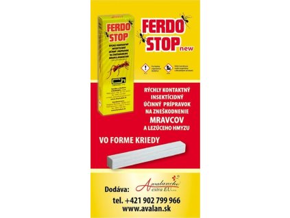 FerdoStop®, křída proti mravencům a štěnicím