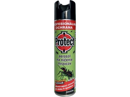 Sprej PROTECT, aerosol, k hubení mravenců, 400ml,
