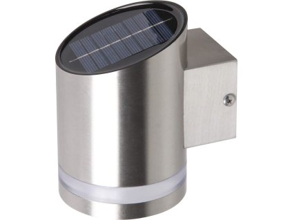 Lampa Strend Pro Garden, solární, LED svítilna na zeď/plot, 9x12x14 cm