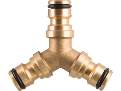 Rozbočovač GF121, typ Y, spojka 3-way, kovový, 3/4", zahradní, na hadici