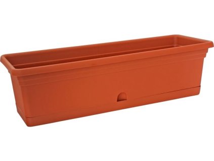 Květináč ICS MELISSA 60x20x16 cm, 11 lit., truhlík, s podložkou