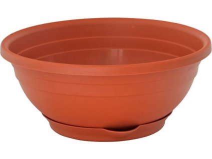 Květináč ICS SERENELLA 25x10 cm, s podložkou