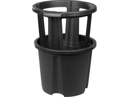 Květináč na brambory Strend Pro, barva černá, 35x28 cm
