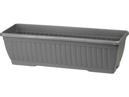 Květináč Strend Pro, barva šedá, 60x19,6x17 cm