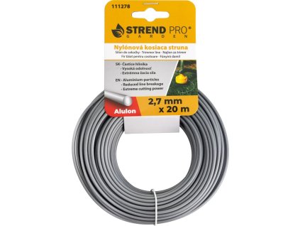 Silon na kosenie Alulon ADR 2,7 mm, L-20 m, okrúhly