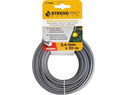 Silon na kosenie Alulon ADQ 2,4 mm, L-20 m, hranatý