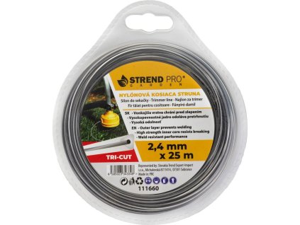 Silon na kosenie TriCut 2,40 mm, L-25 m, Trigon extreme, trojhranný