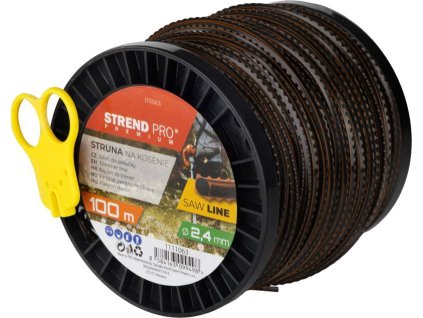 Silon na sečení SawLine 2,4 mm, L-100 m, zoubkovaný