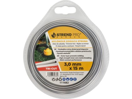 Silon na kosenie TriCut 3,00 mm, L-15 m, Trigon extreme, trojhranný