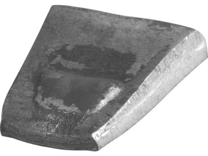 Klínek do násady KOVO, 20 mm Fe, střední, kovaný, kalený