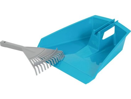 Lopatka Strend Pro, s hrabličkami, 57x41 cm