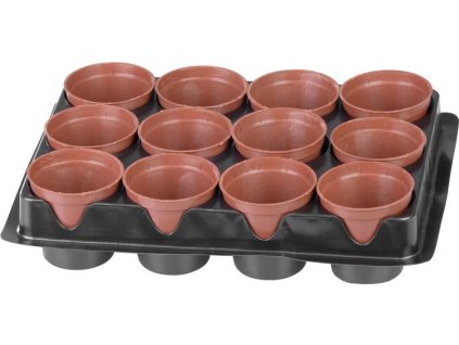 Minipařeniště Strend Pro, 12 ks, sada, 24x18x6 cm