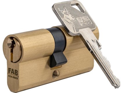 Vložka cylindrická FAB HOME 3.00***/BD 30+35, 6 kľúčov, stavebná, mosadz
