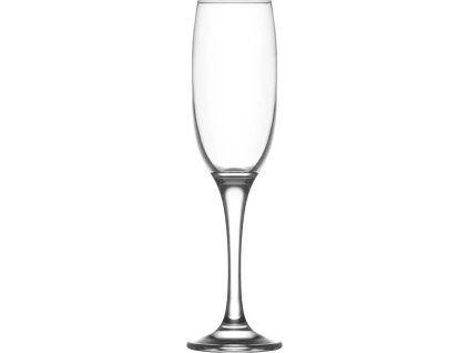 Pohár Fame, LAV, skleněný, na šampaňské, 215 ml, 49x230 mm, bal. 6 ks