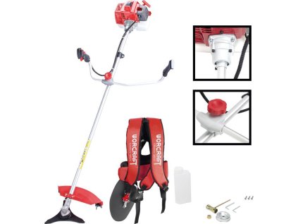 Krovinorez Worcraft GT65-430, 2,2 kW, s príslušenstvom, ANTIVIBRAČNÁ FUNKCIA