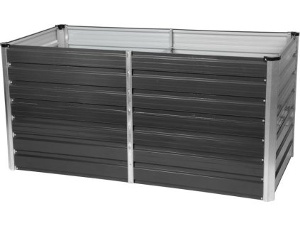 Záhon Strend Pro Garden, vyvýšený, 80x160x77 cm, kov, EXTRA PEVNÝ