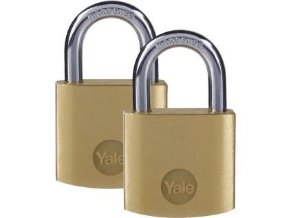 Zámok Yale Y110B/40/122/2, Standard Security, visiaci, 40 mm, zjednotené 2 zámky s 3 kľúčami