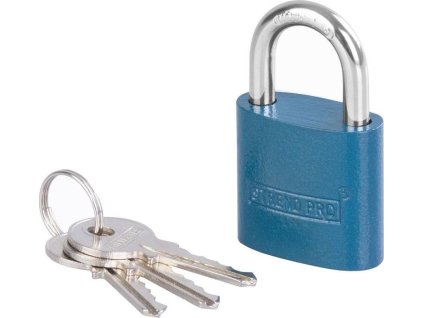 Zámok Strend Pro HP 32 mm, visiaci, modrý