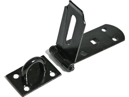 Petlica na dvere Strend Pro Hercules,  200 mm, čierna