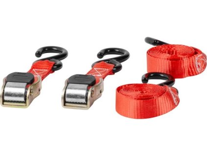 Popruh upínací Strend Pro, pás so sponou, 25 mm, L-1,8 m, max. 250 kg, bal. 2 ks