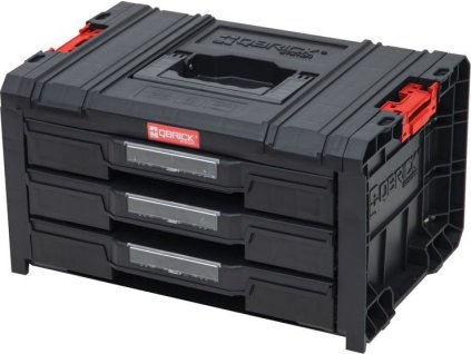 Kufr organizér zásuvkový Box QBRICK® System PRO Toolbox Drawer 3 Expert, 3 zásuvky