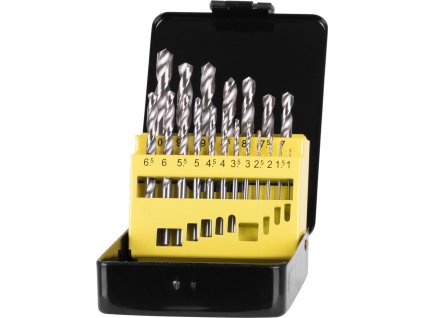 Sada vrtákov Strend Pro FD051, 19 dielna, do kovu