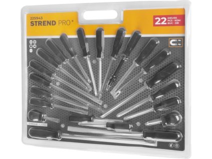 Sada šroubováků Strend Pro SD0016, 22 dílná, ploché + Phillips