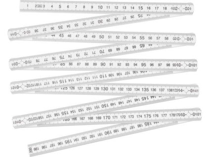 Meter Strend Pro FS28, 2 m, plastový, skladací