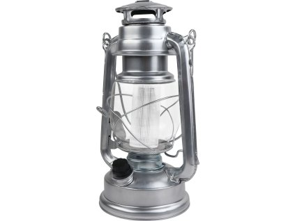 Lucerna MagicHome LM3528, 15 LED, 15x11.5x23.5 cm, 4xAA, kov, stříbrný