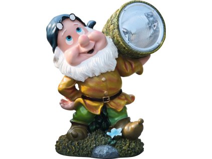 Dekorácia Strend Pro Gecco, trpaslík, 20x15x25cm, keramika, solárna