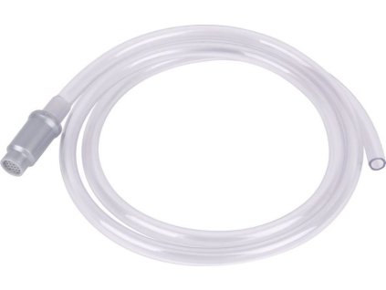 Hadice na víno 13mm, 1,7m, čirá, s klapkou, potravinářská