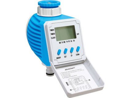 Časovač AQUACRAFT® 290110, digitálny, 1x vývod, záhradný, 1"-3/4"
