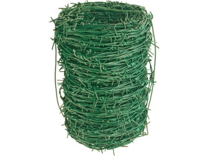 Drôt Barwire Pvc 2,10 mm, L-100 m, ostnatý, poplastovaný