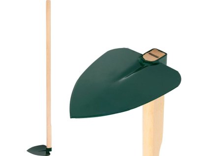 Motyka FED 205/1200, srdcová, stredná, 450 g, drevená násada