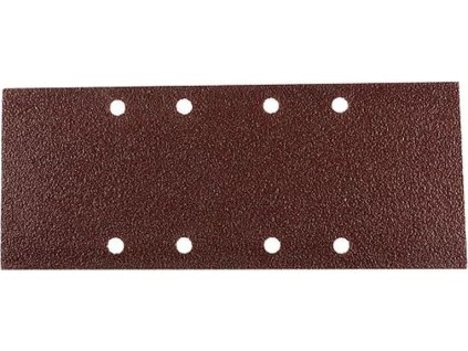 Papier KONNER VED-09, 93x230 mm, P80, s otvormi, brúsny, do vibračnej brúsky, bal. 10 ks