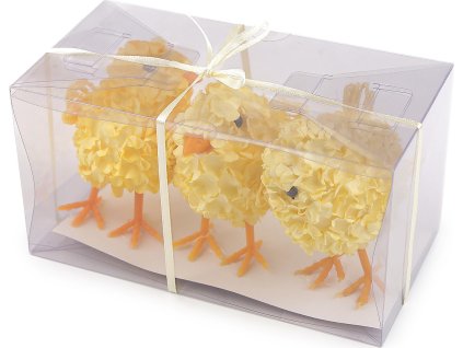 Velikonoční kuřátko (Balení 3 ks, Varianta žlutá)