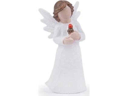 Dekorace anděl malý (Balení 1 ks, Varianta 1 bílá)