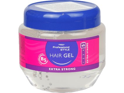 gel na vlasy professional extra strong bily 225 ml