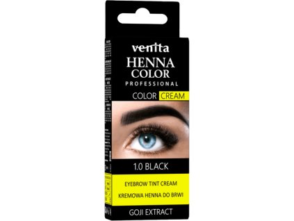 henna barva na oboci a rasy cerna s extraktem goji