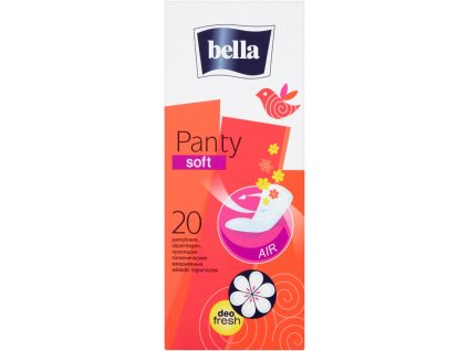 bella vlozky panty slip soft deo fresh 20 ks
