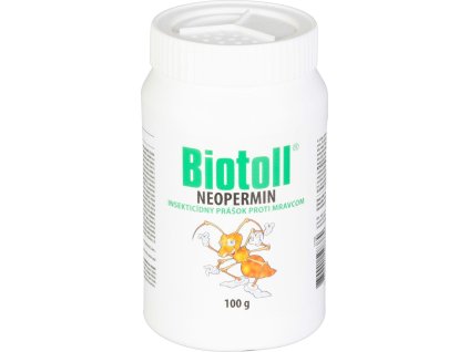 přípravek na mravence NEOPERMIN+, 100g, prášek BIOTOLL