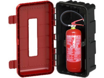 Souprava Box + hasicí přístroj práškový 6 kg (34A, 183B, C) (Verze Kód: 17030)