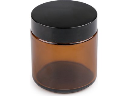 Sklenička na výrobu svíček (Balení 1 ks, Varianta hnědá kouřová)