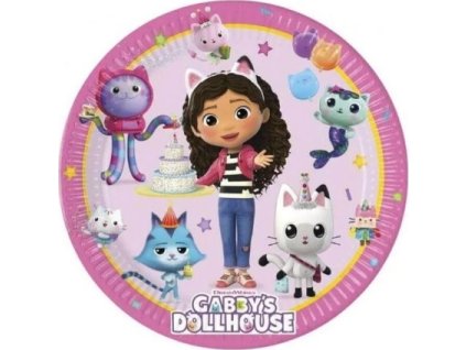 0029791 papirove talire gabinin kouzelny domek gabbys dollhouse 20 cm 600