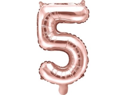 0015066 foliova cislice rose gold 5 35 cm 600